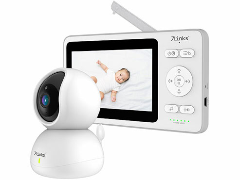 Moniteur vidéo surveillance bébé pour noël